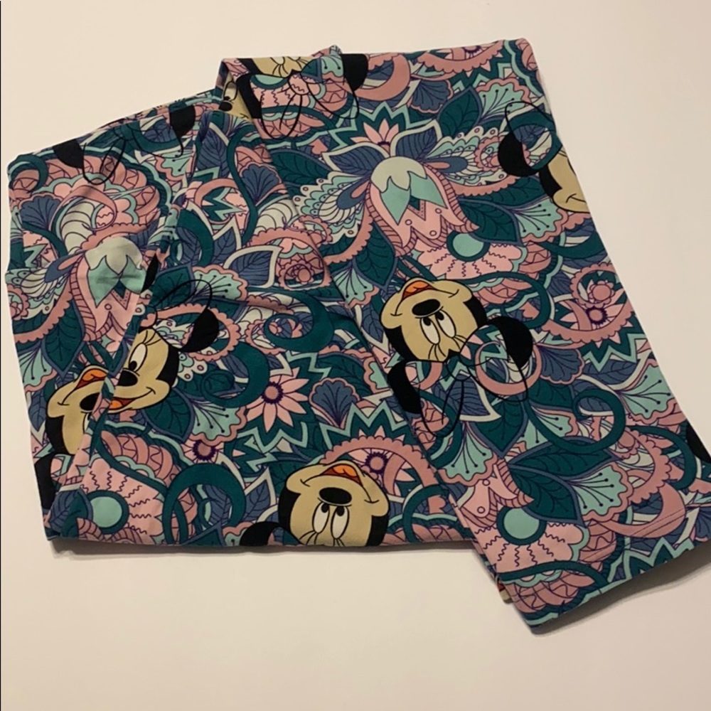 LuLaRoe Disney 2017 Tall & Curvy Leggings